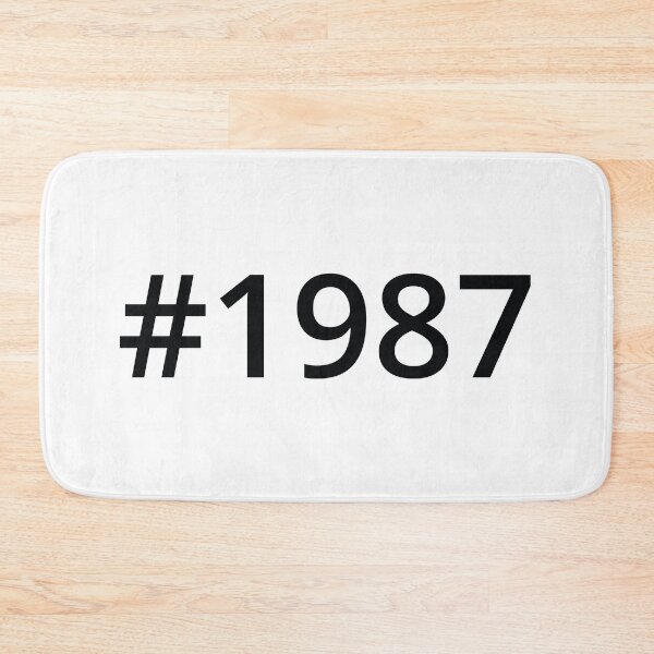 Item preview, Hashtag 1987 designed and sold by MSA-42.