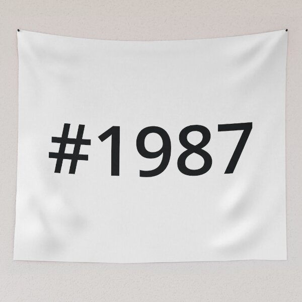 Item preview, Hashtag 1987 designed and sold by MSA-42.