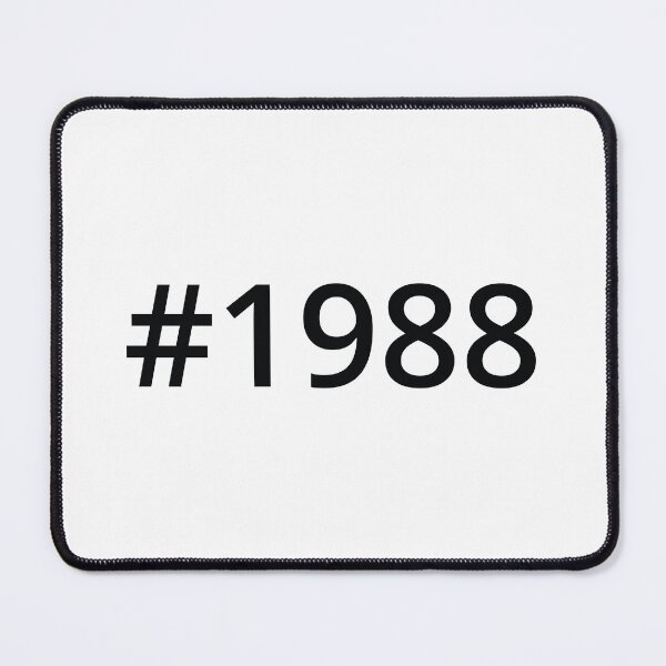 Item preview, Hashtag 1988 designed and sold by MSA-42.