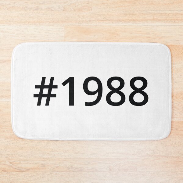 Item preview, Hashtag 1988 designed and sold by MSA-42.