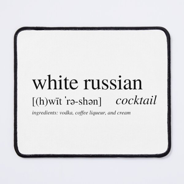 Item preview, White Russian cocktail designed and sold by ALushLifeManual.