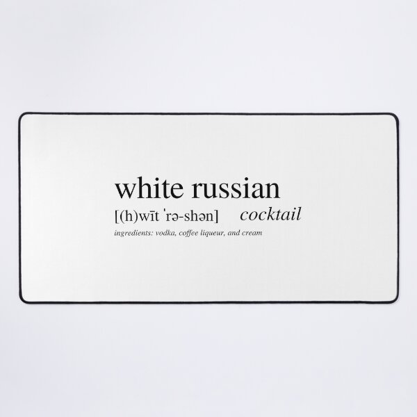 Item preview, White Russian cocktail designed and sold by ALushLifeManual.