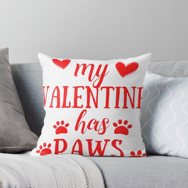 Item preview, My Valentine Has Paws | Pet Lover Valentines Day, My Dog Is My Valentine, My Cat Is My Valentine, Dog Mom , Cat Mom designed and sold by chourouk shop ★★★★★.