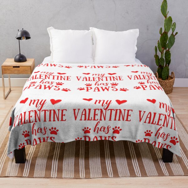 Item preview, My Valentine Has Paws | Pet Lover Valentines Day, My Dog Is My Valentine, My Cat Is My Valentine, Dog Mom , Cat Mom designed and sold by chourouk shop ★★★★★.