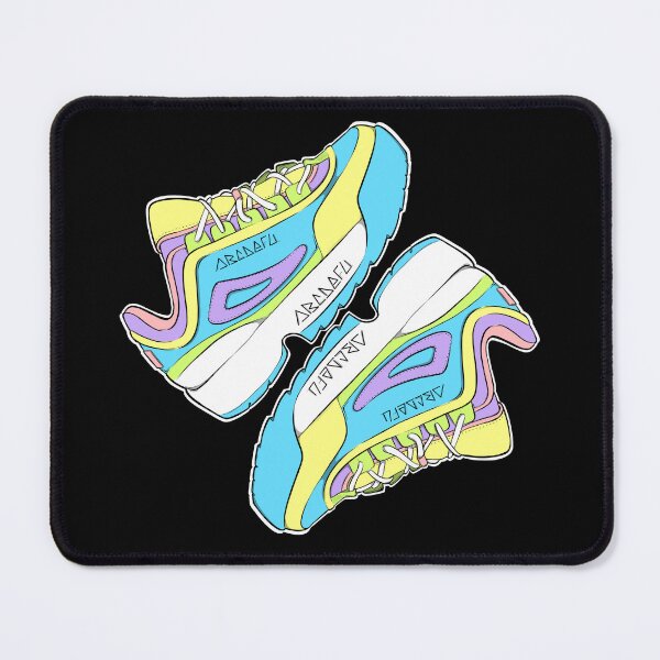 Item preview, Abcdefu rainbow trainers  designed and sold by ShardStudios.