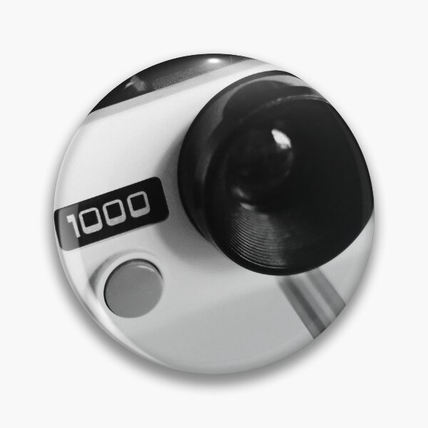 Item preview, Vintage analog instant white camera in black and white designed and sold by Diana van Neck.