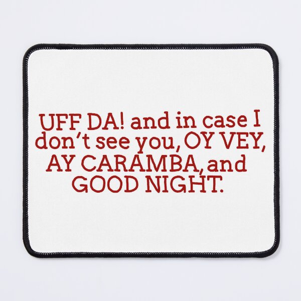 Item preview, uff da designed and sold by elskerdoodles.
