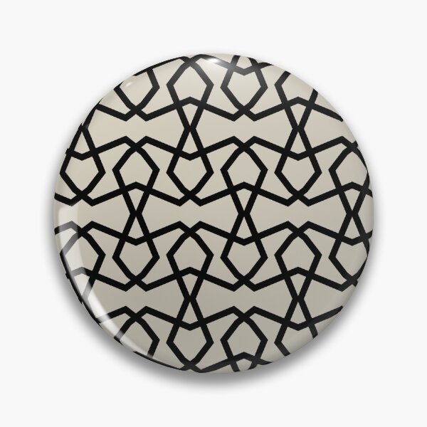 Item preview, Black and Tan Tessellation Line Pattern 36 Pairs DE 2022 Popular Color Doric White DET641 designed and sold by ColorOfTheYears.