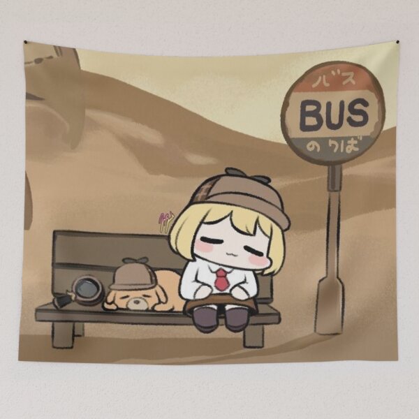 Item preview, Ame wainting for a bus with bubba designed and sold by AszaAri.