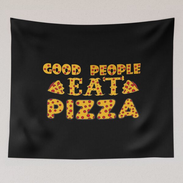 Item preview, Good People Eat Good Pizza - This design is dedicated to all pizza lovers. designed and sold by Deylinashop.