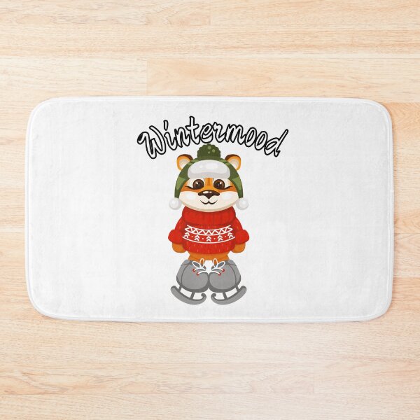 Item preview, Wintermood tiger with skates  designed and sold by Socool101.