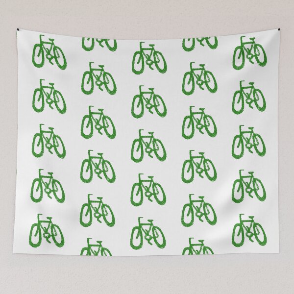 Item preview, Green bike  designed and sold by bravoalpha.
