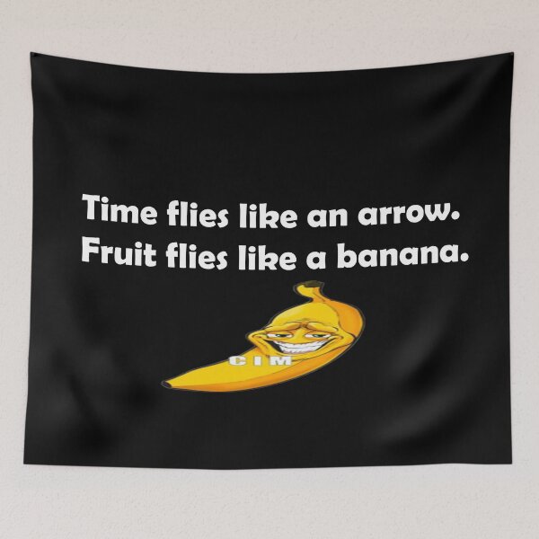Item preview, Time flies like an arrow.  Fruit flies like a banana. designed and sold by MTmix.