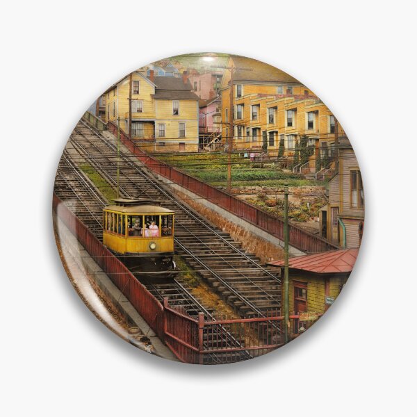 Item preview, City - Duluth, MN - Seventh Ave West Incline 1908 designed and sold by Mike Savad Photography.