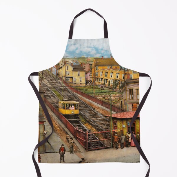 Item preview, City - Duluth, MN - Seventh Ave West Incline 1908 designed and sold by Mike Savad Photography.