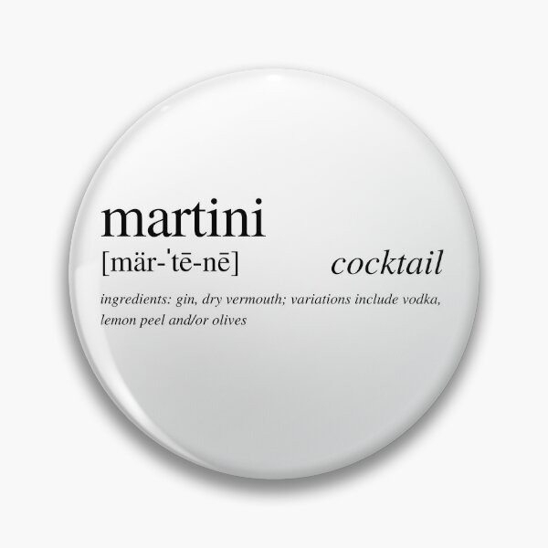 Item preview, Martini cocktail designed and sold by ALushLifeManual.
