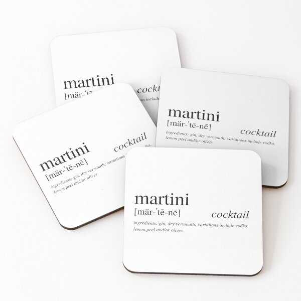 Item preview, Martini cocktail designed and sold by ALushLifeManual.