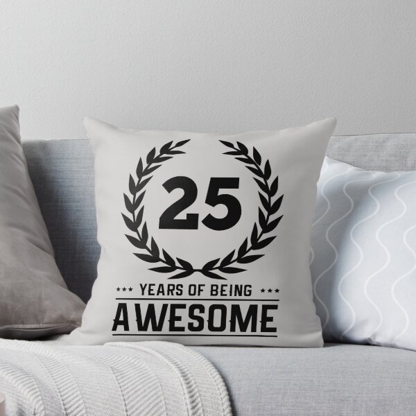 Item preview, 25 Years of Being Awesome - Birthday - Quotes designed and sold by AsmArt-co.