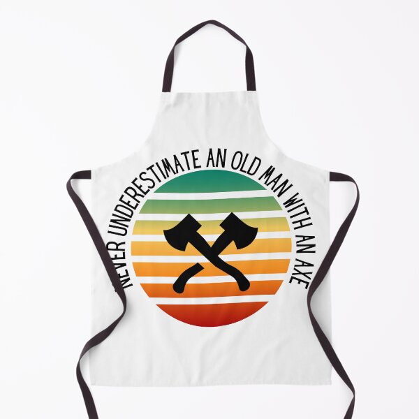 Item preview, Never Underestimate An Old Man With An Axe designed and sold by Chanchane Store.