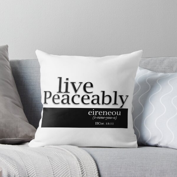 Item preview, Live Peaceably designed and sold by Halobyvalsank.