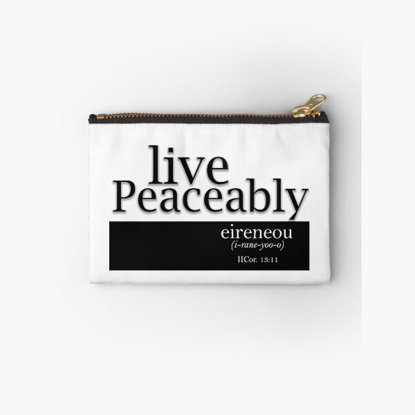 Item preview, Live Peaceably designed and sold by Halobyvalsank.