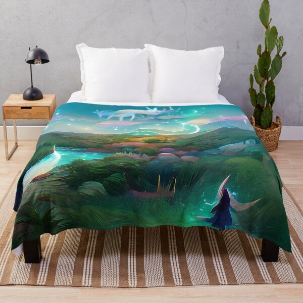 Item preview, Vibrant Magical Wilderness designed and sold by Arkneer.
