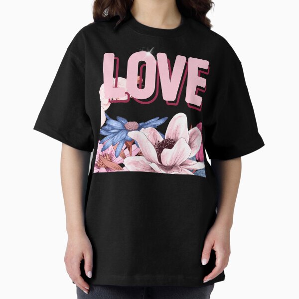 Item preview, Pink  love realistic flowers paint   designed and sold by InnaMGraphic.