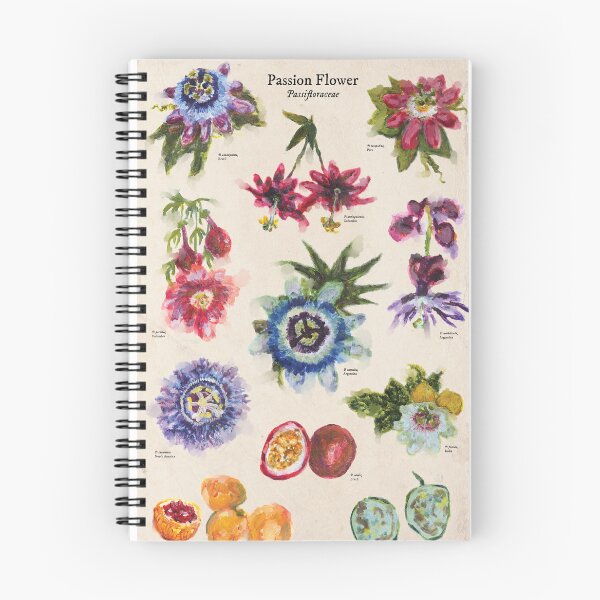 Item preview, Passion Flower Poster designed and sold by Danielle Borelli.