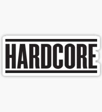 Hardcore Sticker