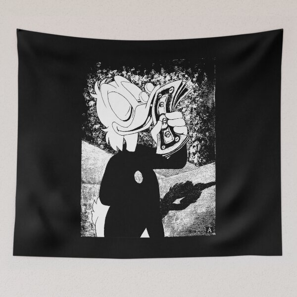 Item preview, Donald Duck Flexing Money Stencil poster vintage designed and sold by DaniloSouza2770.