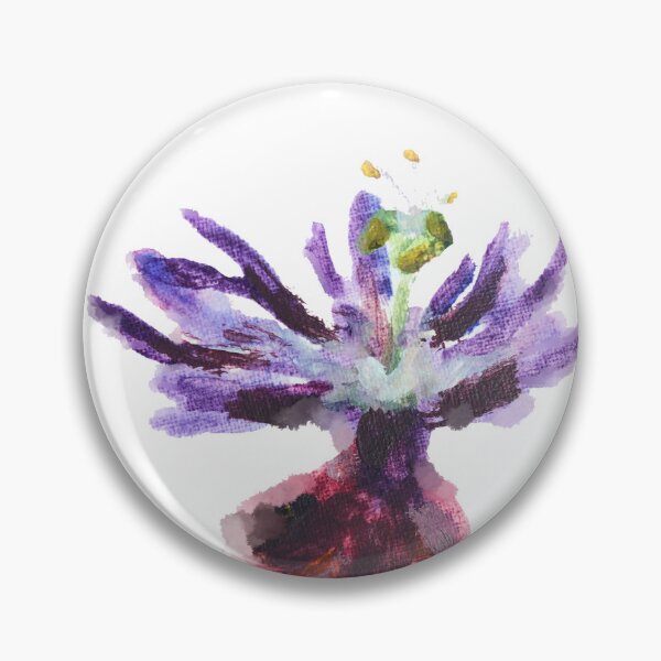 Item preview, Purple Hanging Passion Flower designed and sold by Danielle Borelli.