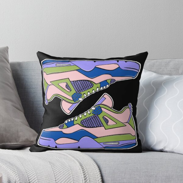 Vista previa del artículo con la obra «Air J cuatro Blue Lago», diseñado y vendido por ShardStudios.