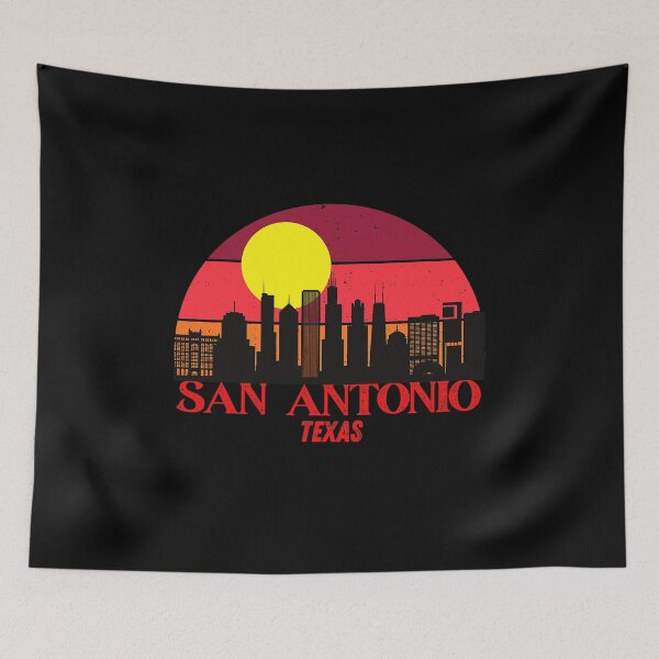 Item preview, Vintage Skyline Sunset Love San Antonio USA Souvenir designed and sold by SageTobias.