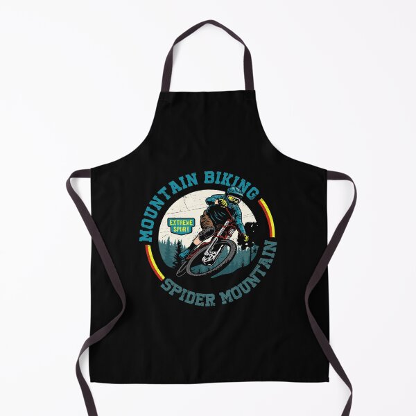 Item preview, Vintage Retro Spider Mountain biking bmx mtb trails mouintain cycling designed and sold by Munchy Codex.
