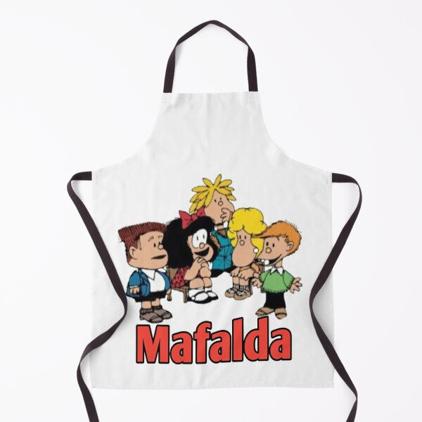 Mafalda friends , Mafalda quino comics, Mafalda personajes  Apron