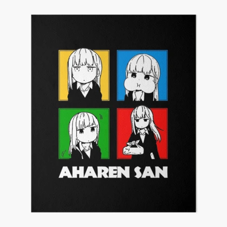 Aharen-San is Indecipherable Anime Minimalist Poster Colored