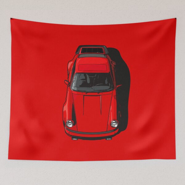 Item preview, Turbocharged German Sports Car - Top view designed and sold by ApexFibers.