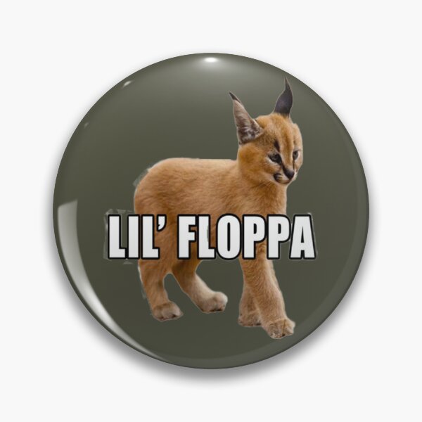 Item preview, Floppa peeker meme peeking Big floppa baby caracal designed and sold by Lydialee56.