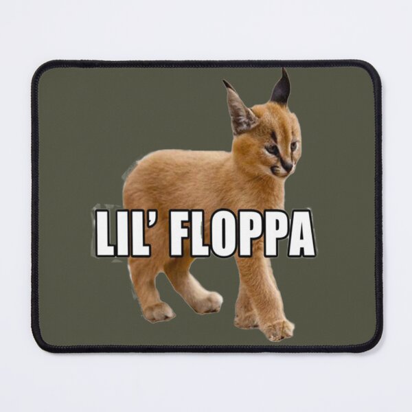 Item preview, Floppa peeker meme peeking Big floppa baby caracal designed and sold by Lydialee56.