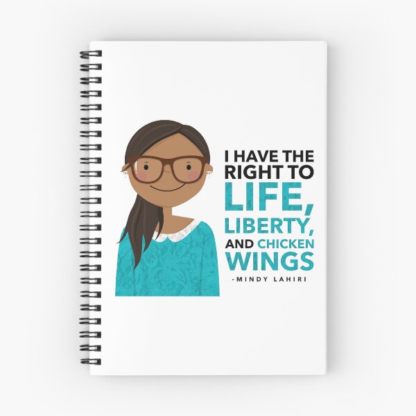 Item preview, The Mindy Project “Life, Liberty, Chicken Wings” designed and sold by cutermelon.