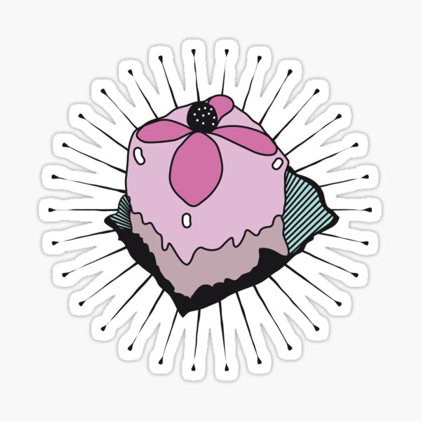 ton petit four Sticker