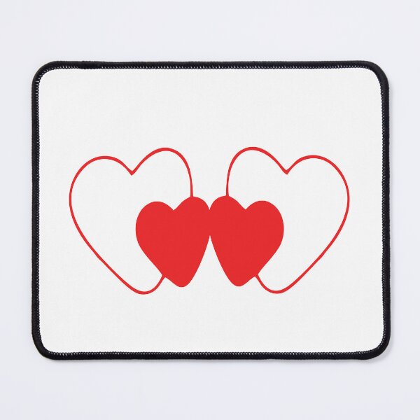 Heart to Heart Mouse Pad