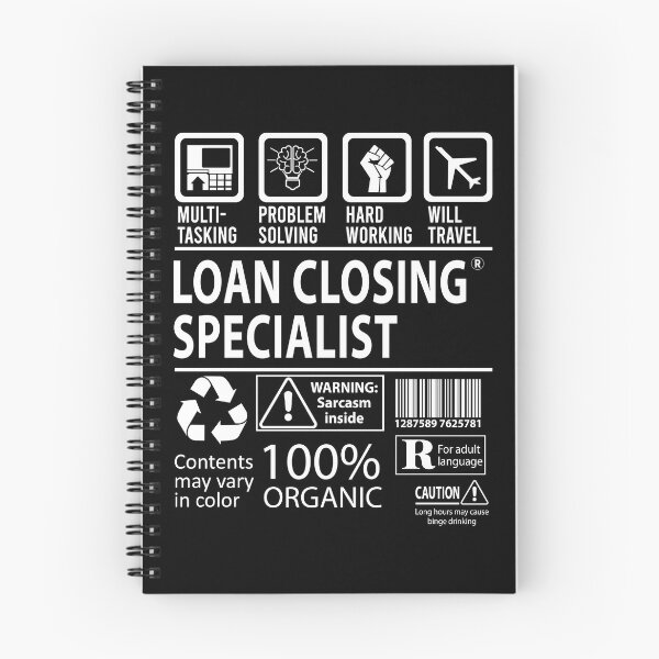 Item preview, Loan Closing Specialist T Shirt - MultiTasking Certified Job Gift Item Tee designed and sold by oslandefren.