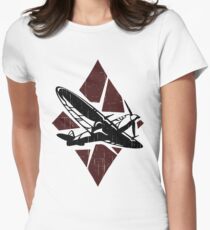 Donner des Krieges Tailliertes T-Shirt