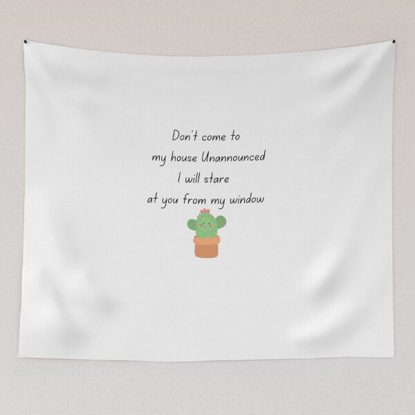 Item preview, Introvert Kawaii cacti Design designed and sold by Brutebabby.