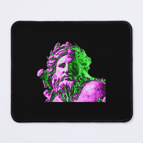 Item preview, greek god carrying baby muticolor - greek zeus art prints designed and sold by UnseenCreations.