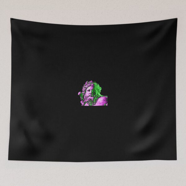 Item preview, greek god carrying baby muticolor - greek zeus art prints designed and sold by UnseenCreations.