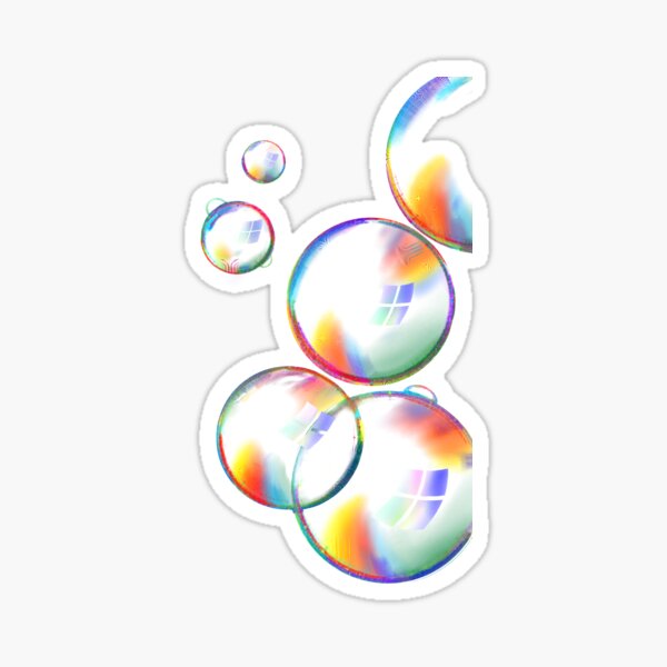 Color Bubbles Sticker