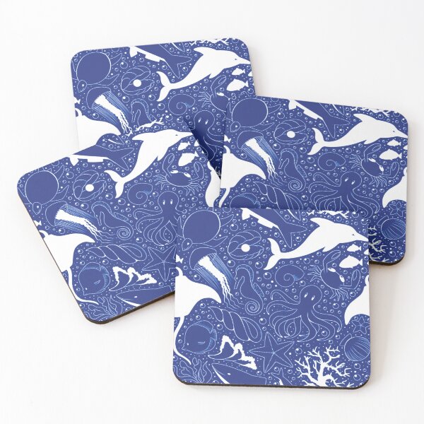 Item preview, Under the sea - White and Blue (almost) designed and sold by C63wolf.