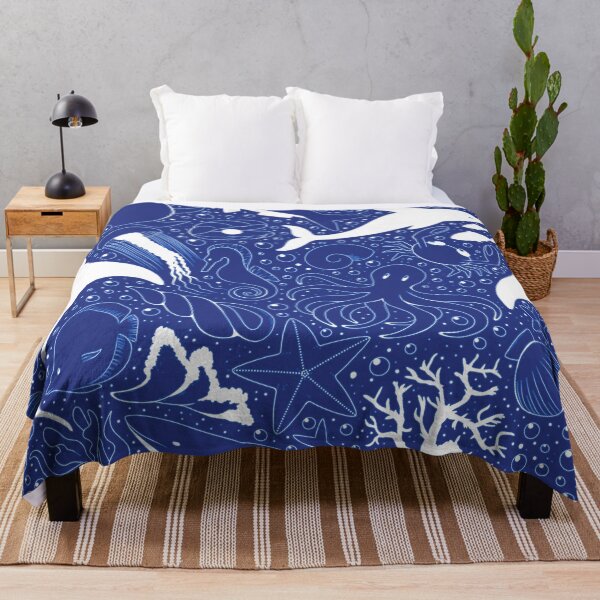 Item preview, Under the sea - White and Blue (almost) designed and sold by C63wolf.